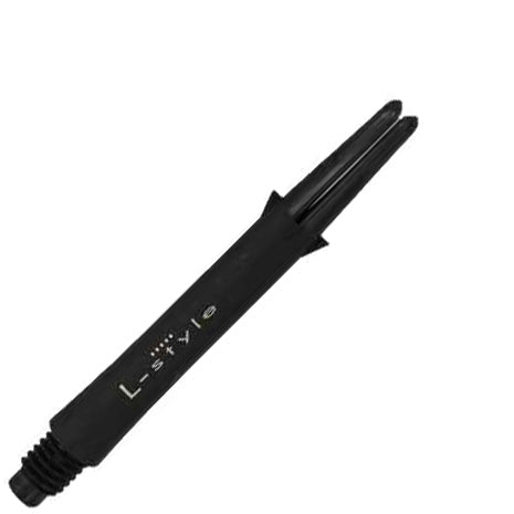 L-Style L-Shaft Carbon Locked Dart Shafts - 225 Short Plus Black