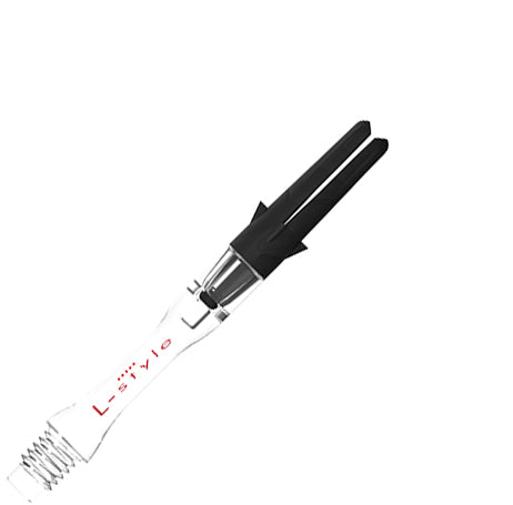 L-Style L-Shaft Carbon Silent Slim Dart Shafts - 300 Inbetween Clear