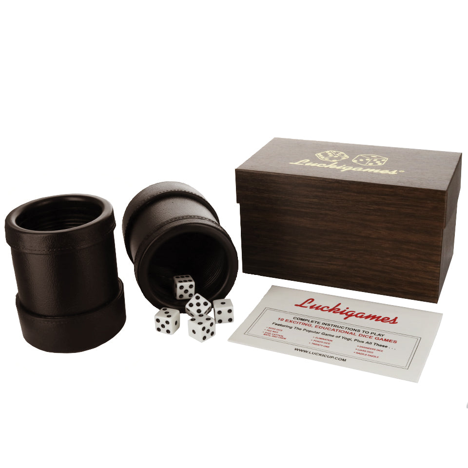 Luckicup 400 Lucki-Games Gift Box - Brown