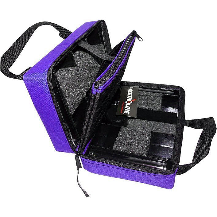 Metroline Split Back Pro Dart Case - Purple