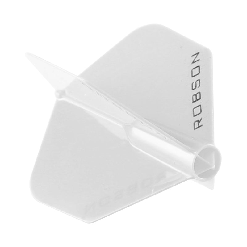 Robson Plus Dart Flights - Fantail White