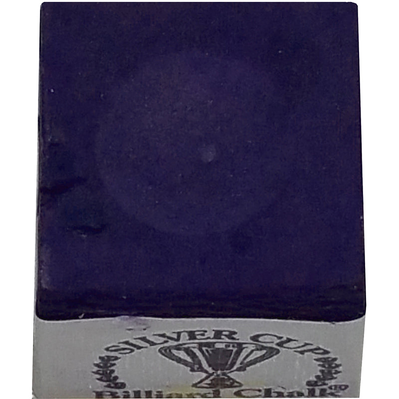Silver Cup Cue Chalk - Purple
