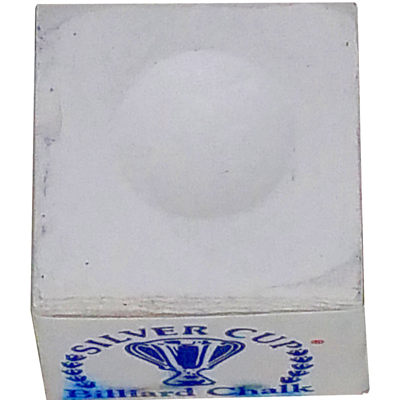 Silver Cup Cue Chalk - White