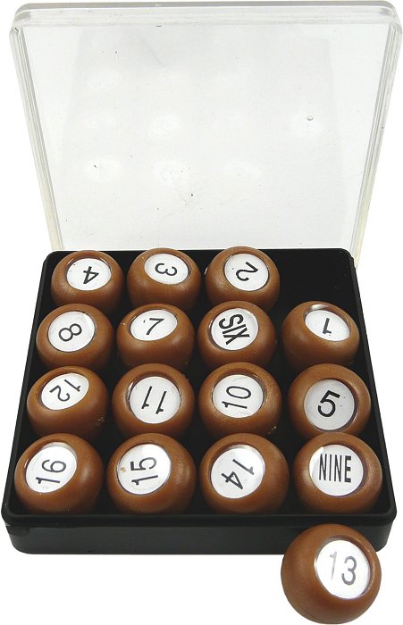 Brown Tally Balls