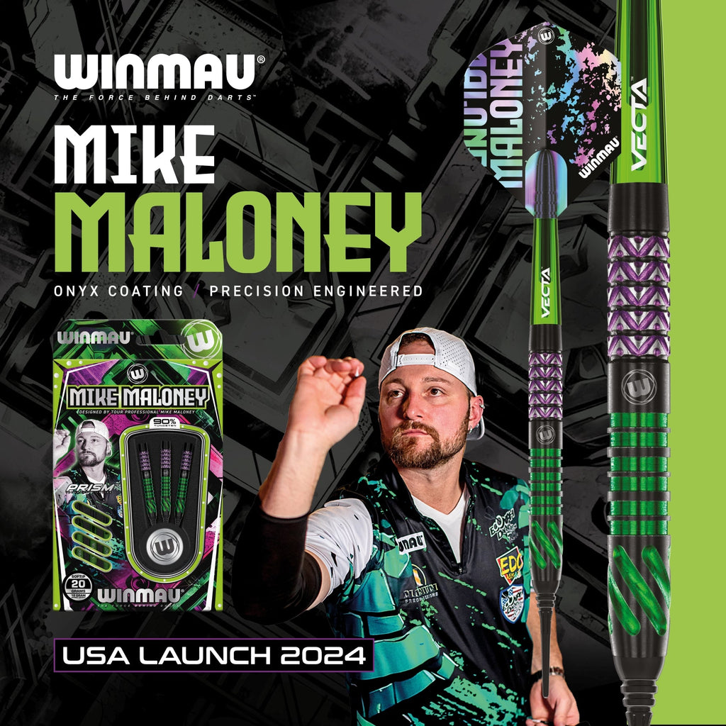 Mike Maloney Darts Range by Winmau - Product Review, image size:1024x1024