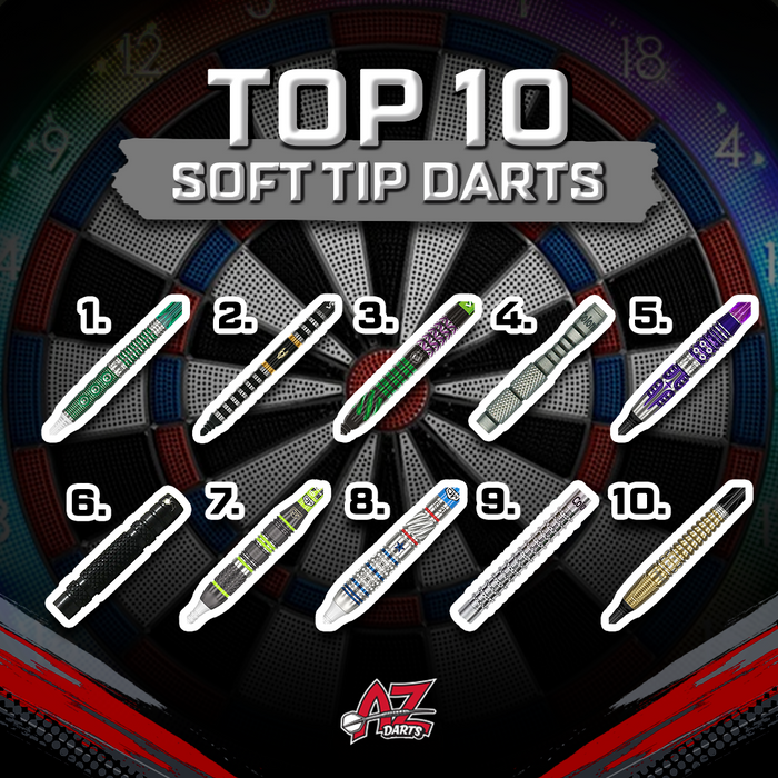 top 10 best selling soft tip darts on a-zdarts