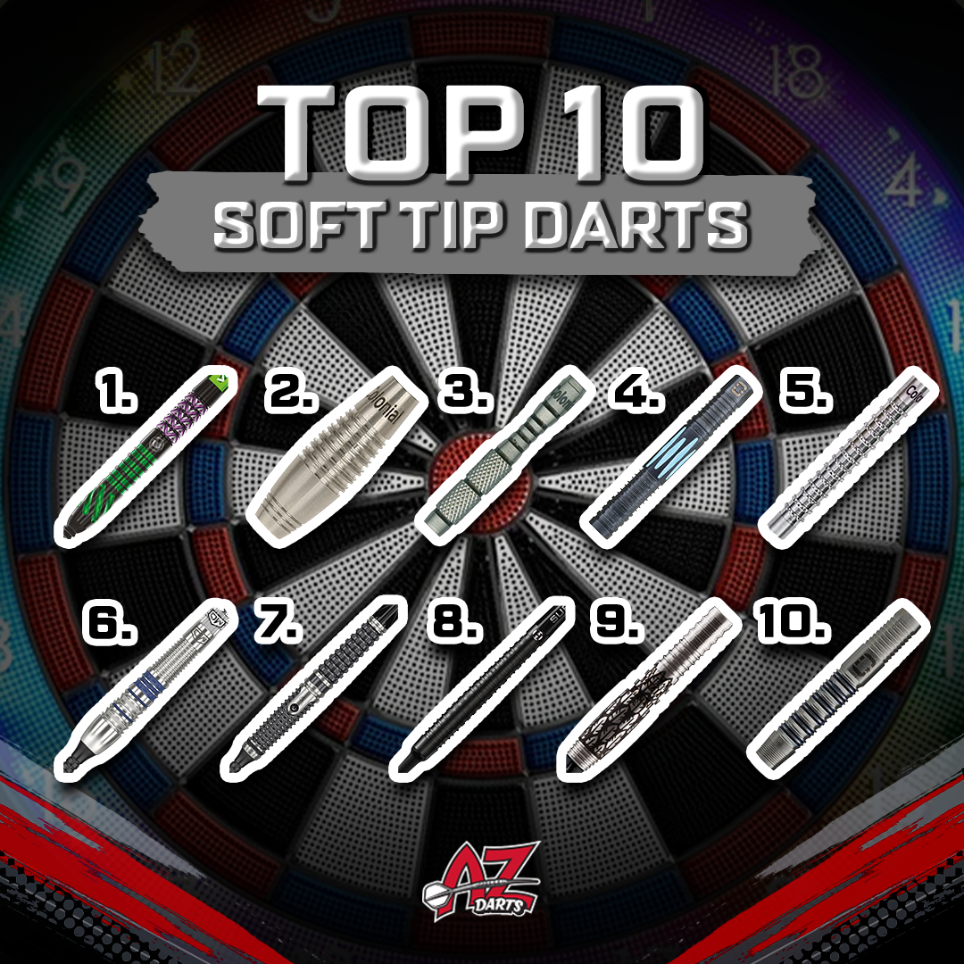 top 10 best selling soft tip darts on a-zdarts