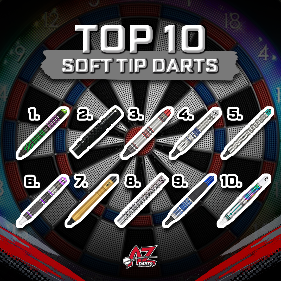 top 10 best selling soft tip darts on a-zdarts