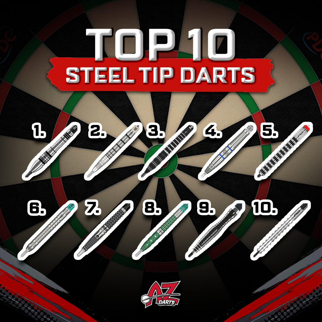 top 10 best selling steel tip darts on a-zdarts