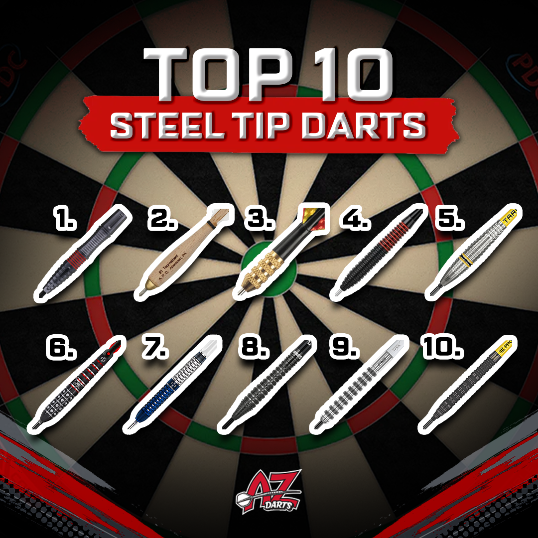 top 10 best selling steel tip darts on a-zdarts