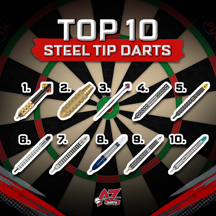 top 10 best selling steel tip darts on a-zdarts