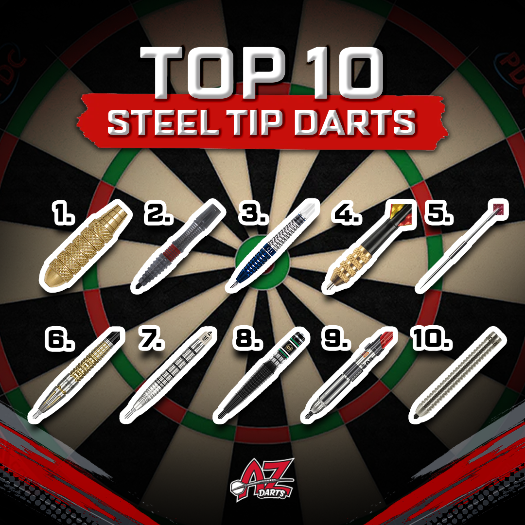 top 10 best selling steel tip darts on a-zdarts