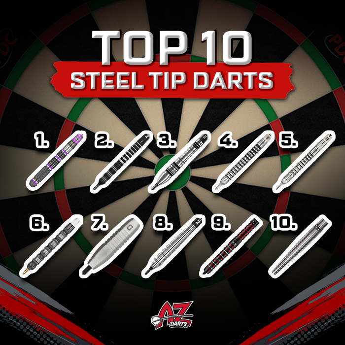 top 10 best selling steel tip darts on a-zdarts
