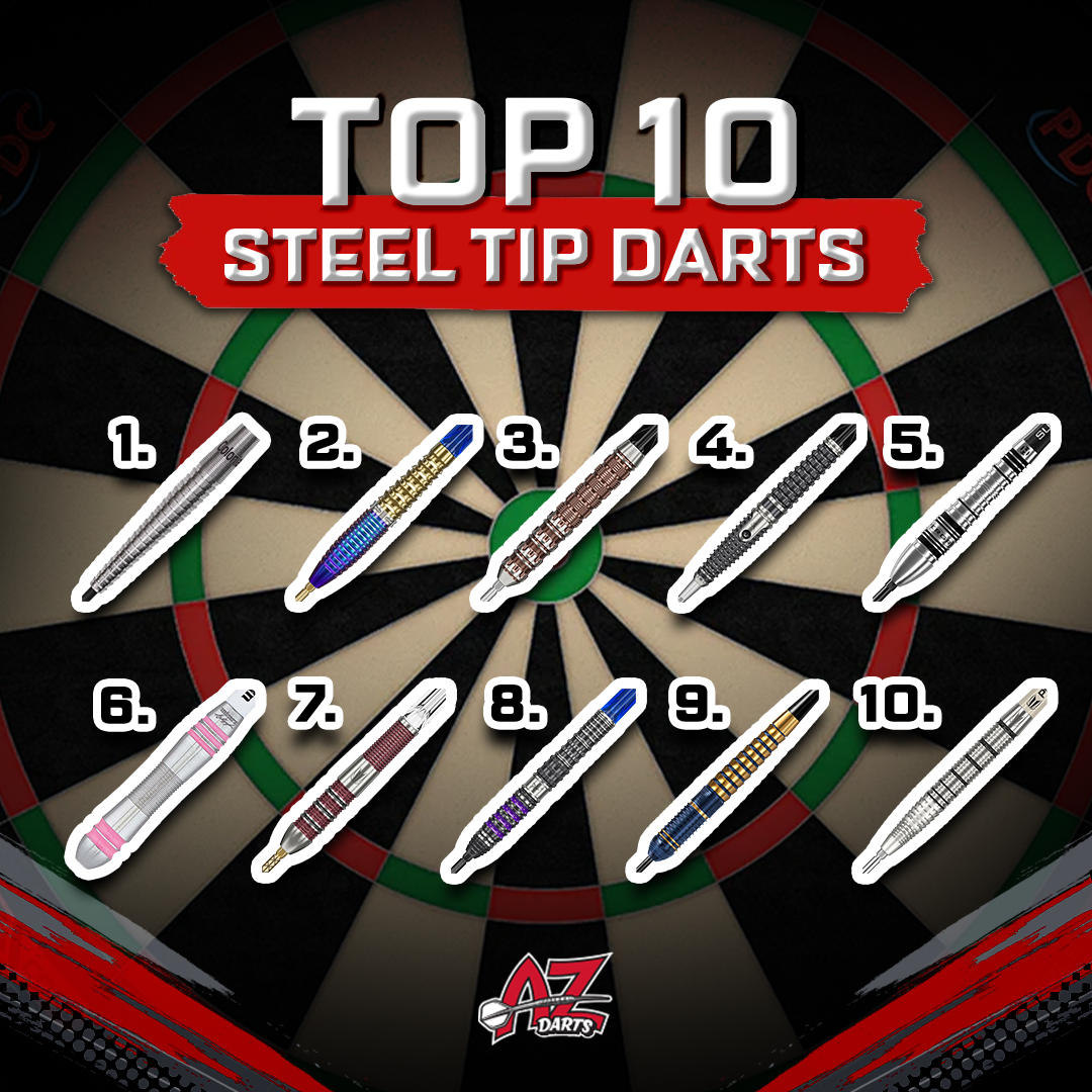 top 10 best selling steel tip darts on a-zdarts