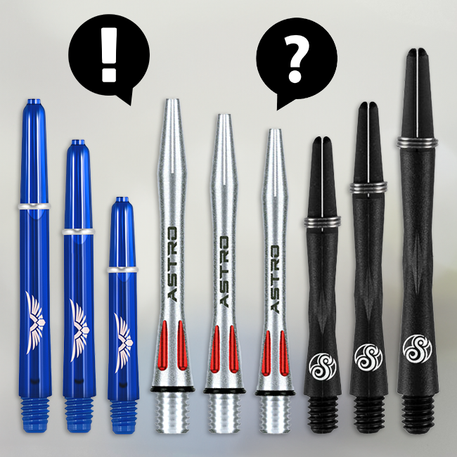 Upgrading Your Dart Shafts - Dart Shaft Types & Materials