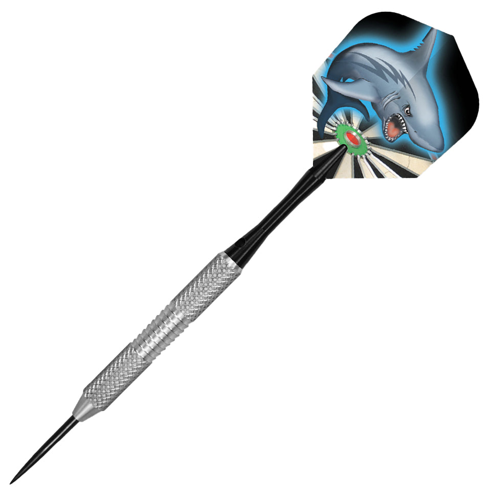 Dart World Shark Fin Steel Tip Darts - 24gm