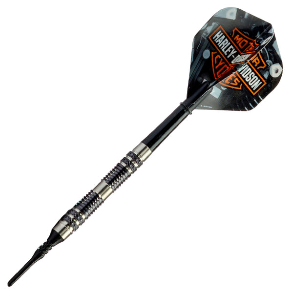 Dart World Harley-Davidson T-C 88 Soft Tip Darts - 18gm