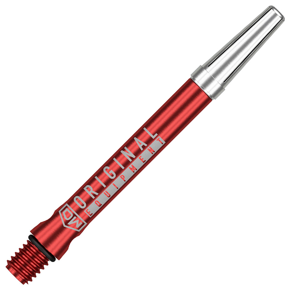 Dart World Top Spin V2 Dart Shafts - Medium Red