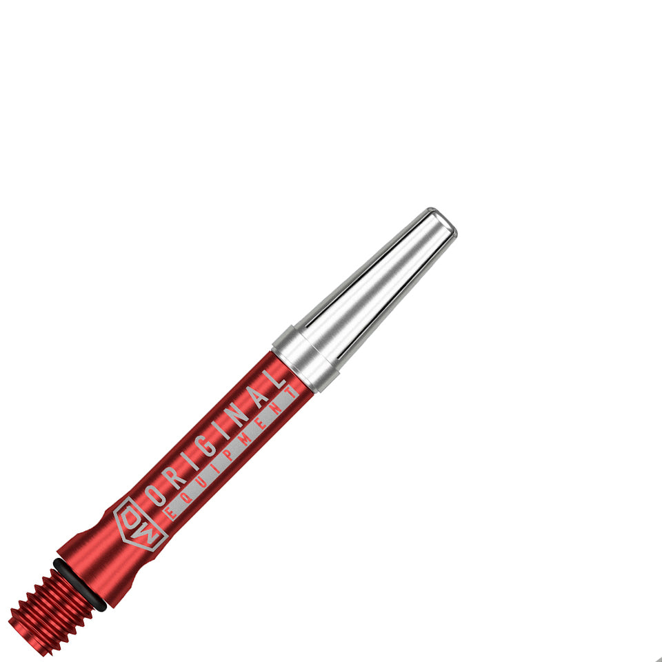 Dart World Top Spin V2 Dart Shafts - Short Red