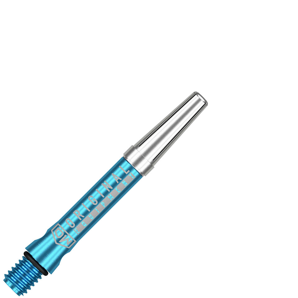 Dart World Top Spin V2 Dart Shafts - Short Blue