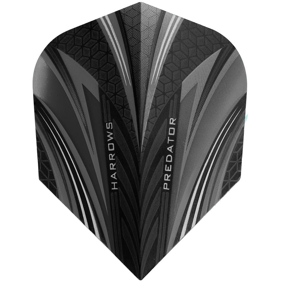 Harrows Prime Predator Dart Flights - Shape Gray