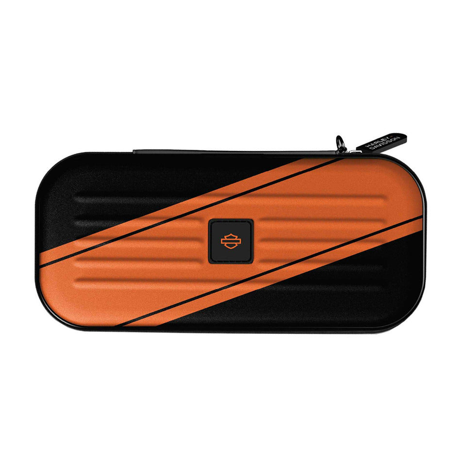 Harley-Davidson Premium Dart Wallet - Black & Orange