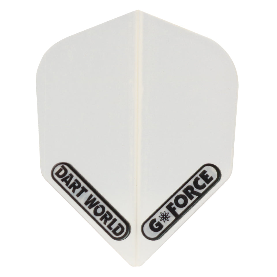 Dart World G-Force Dart Flights - Standard Clear