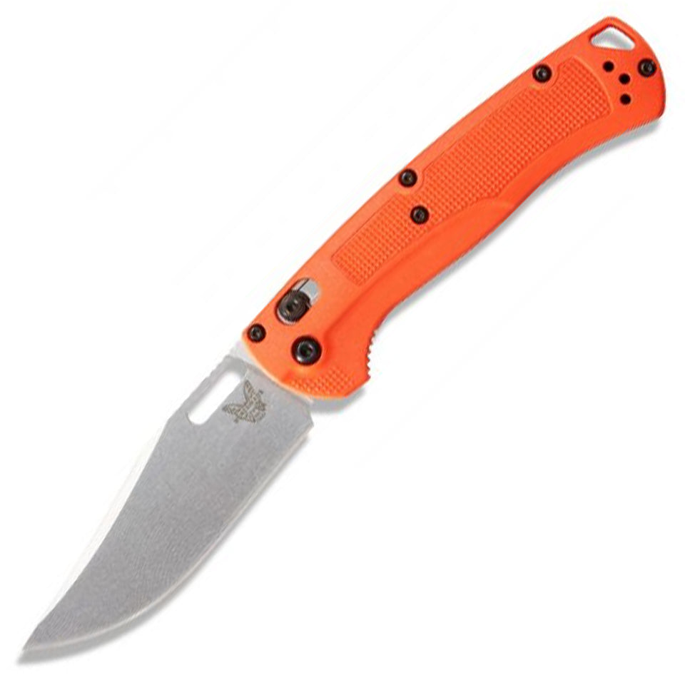 Benchmade 15535 Taggedout Knife - Orange Grivory