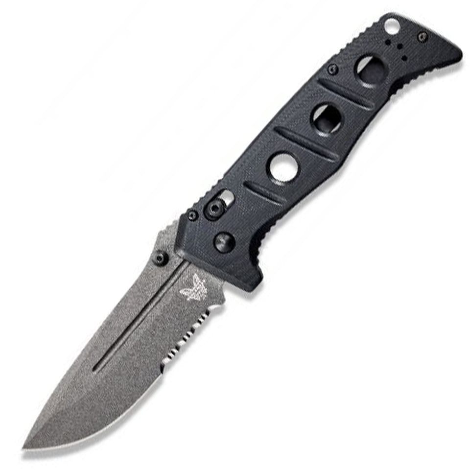 Benchmade 275GY-1 Adamas Knife - Black G10