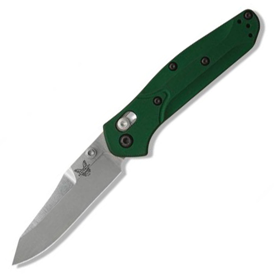 Benchmade 945 Mini Osborne Knife - Green Aluminum