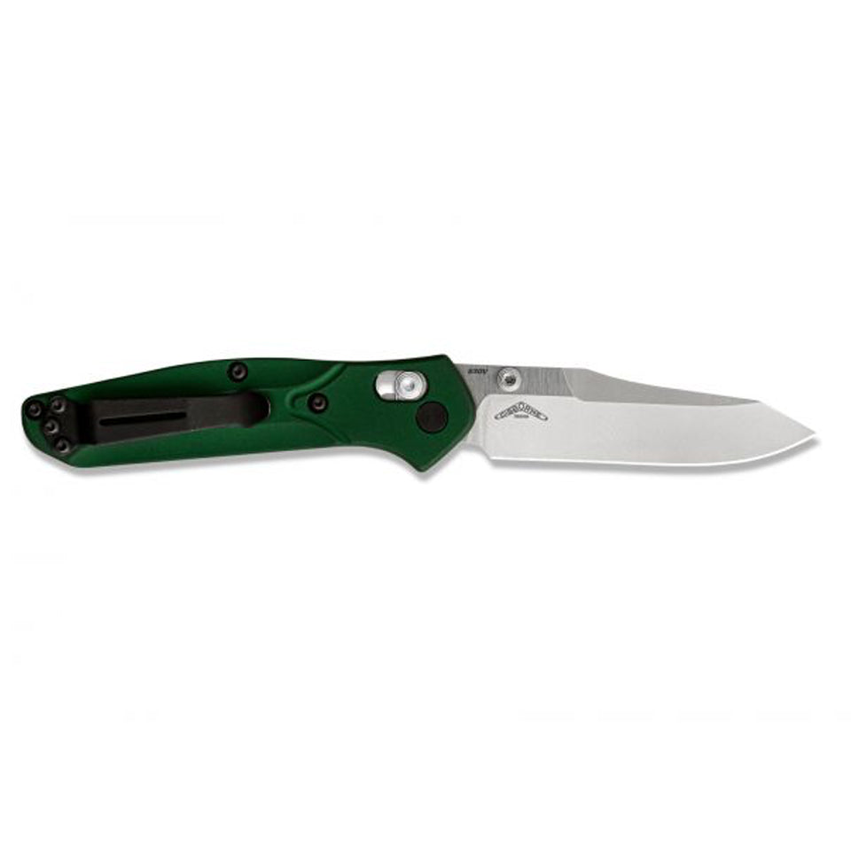 Benchmade 945 Mini Osborne Knife - Green Aluminum