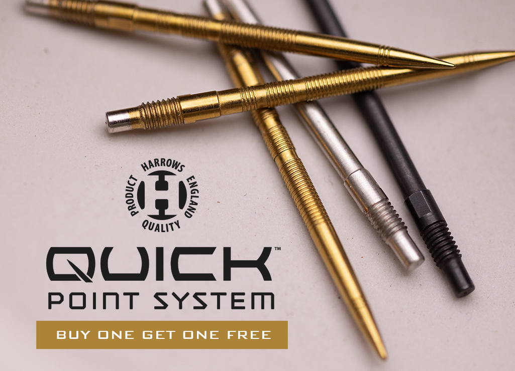 Harrows Quick Point System Buy One Get One Free | A-Z Darts