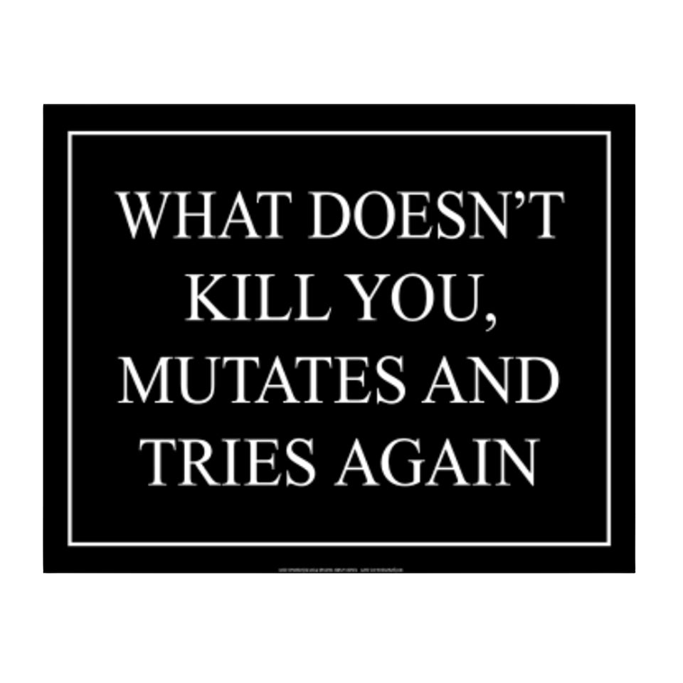 What Doesn’t Kill You Metal Sign