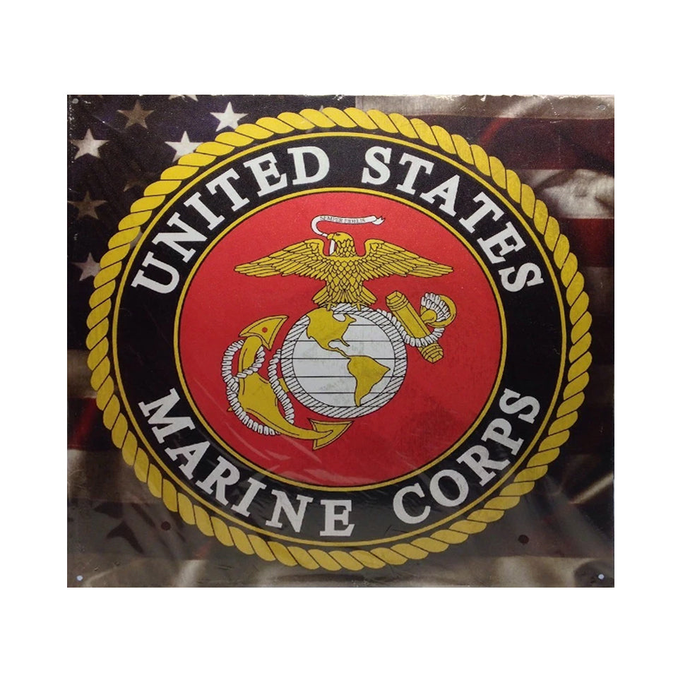 Marine Corps Metal Sign