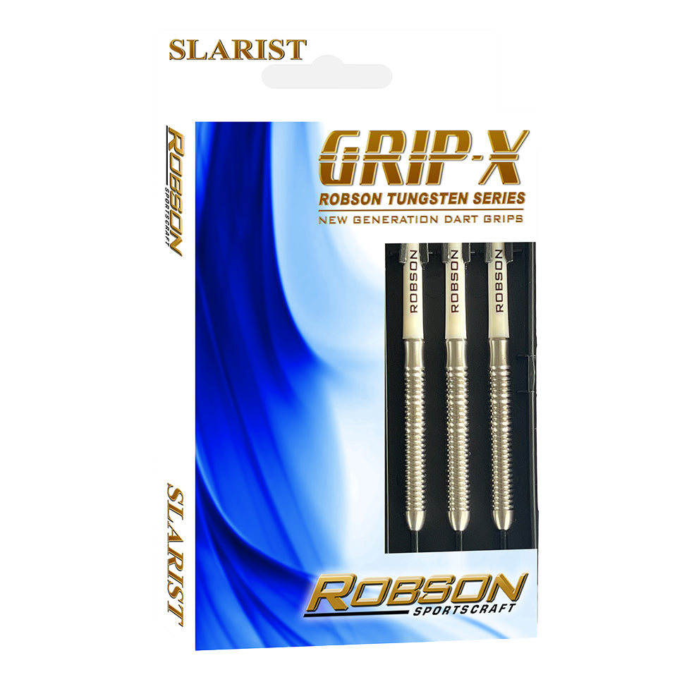Robson Grip-X Slarist Steel Tip Darts - 22gm