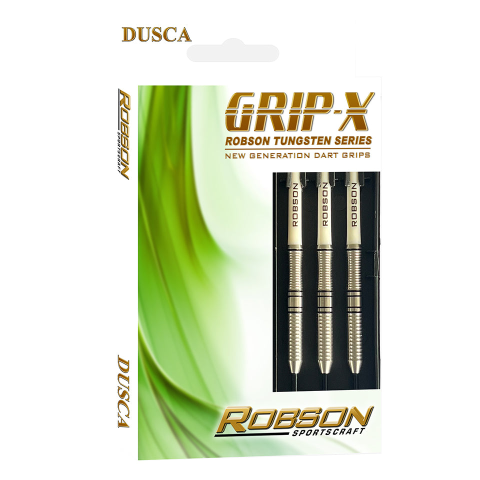 Robson Grip-X Dusca Steel Tip Darts - 22gm