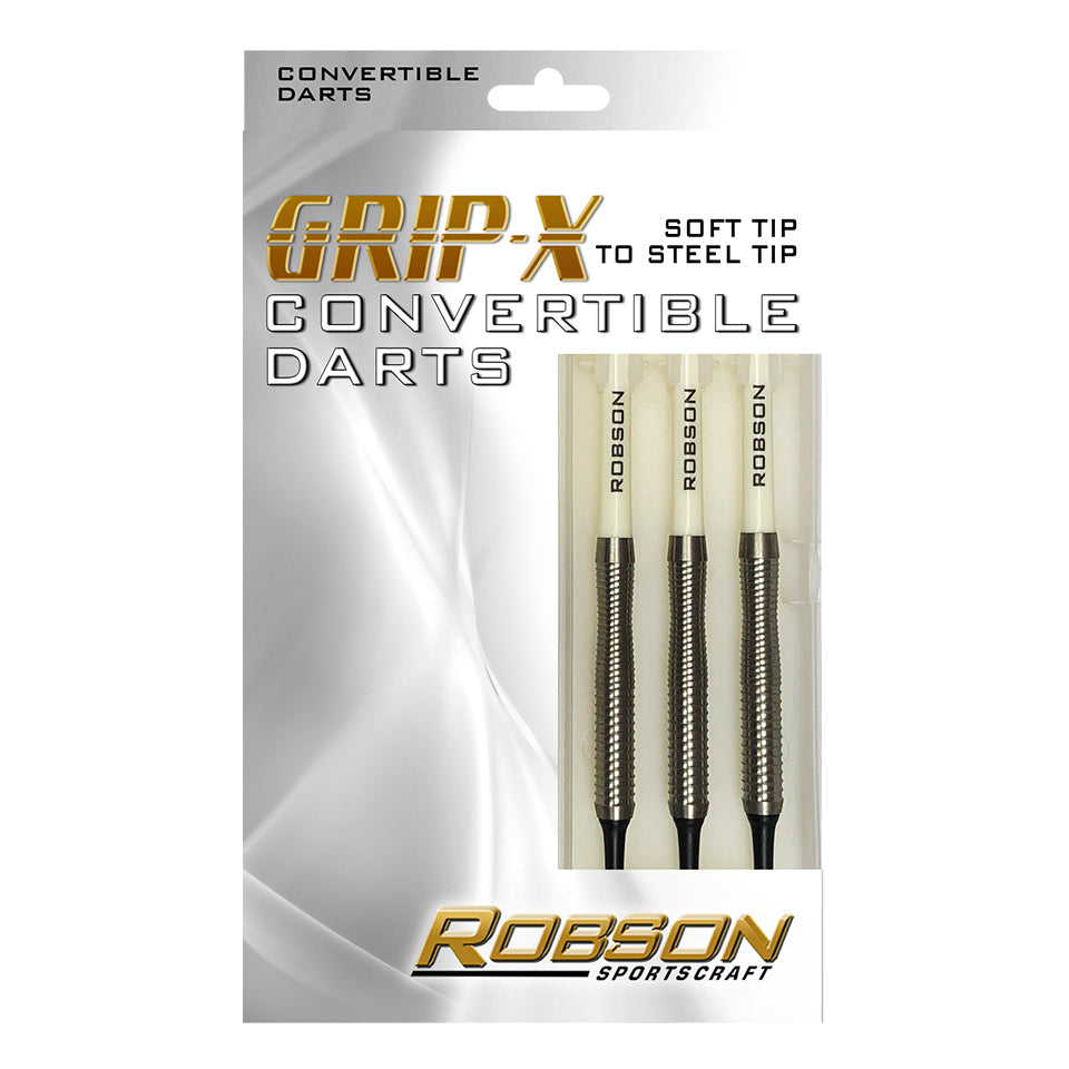 Robson Grip-X Dusca Convertible Soft Tip Darts - 18gm