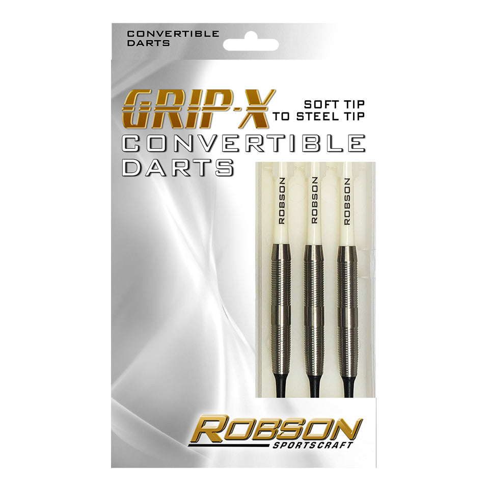 Robson Grip-X Axima Convertible Soft Tip Darts - 18gm