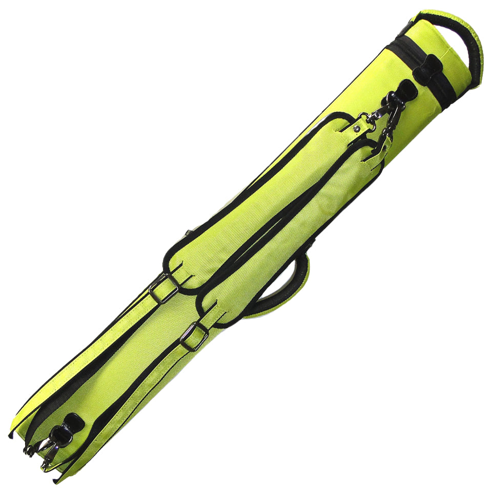 J&J 3B/4S Nylon Cue Case - Lime
