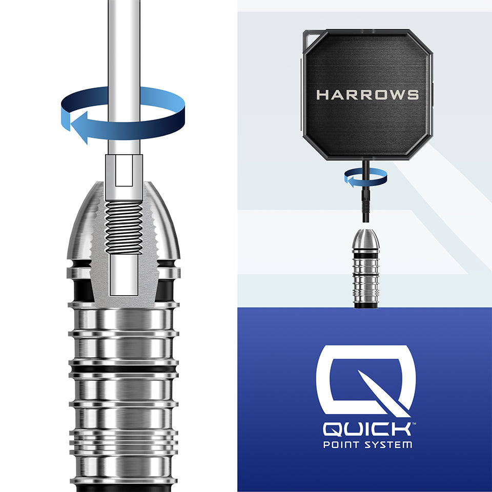 Harrows Premium Quick Point Tool/Case