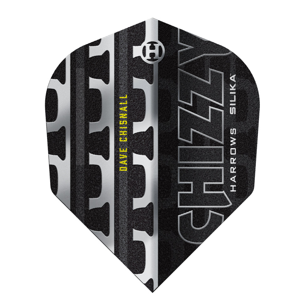 Harrows Silika Dave Chisnall Chizzy 4 Dart Flights - Shape