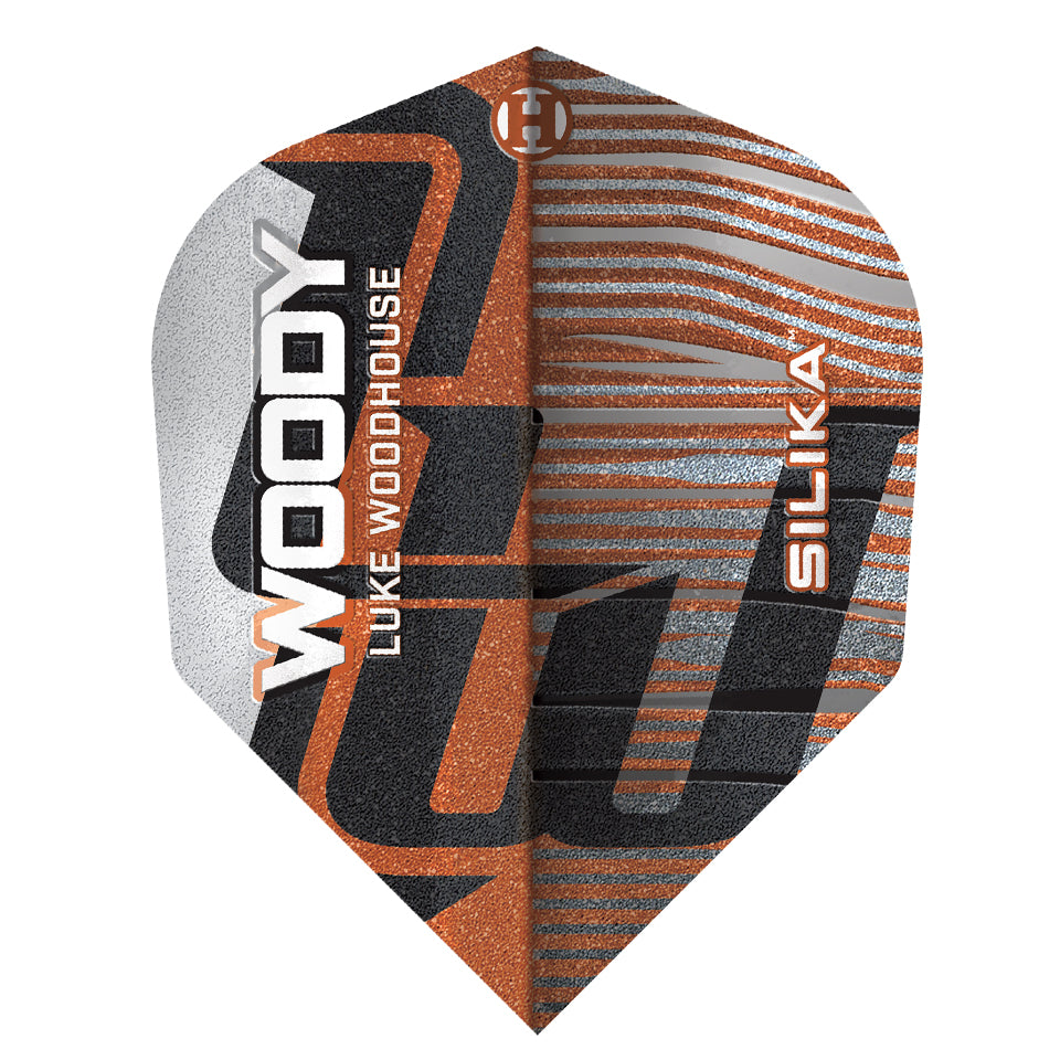 Harrows Silika Luke Woodhouse 3 Dart Flights - Shape