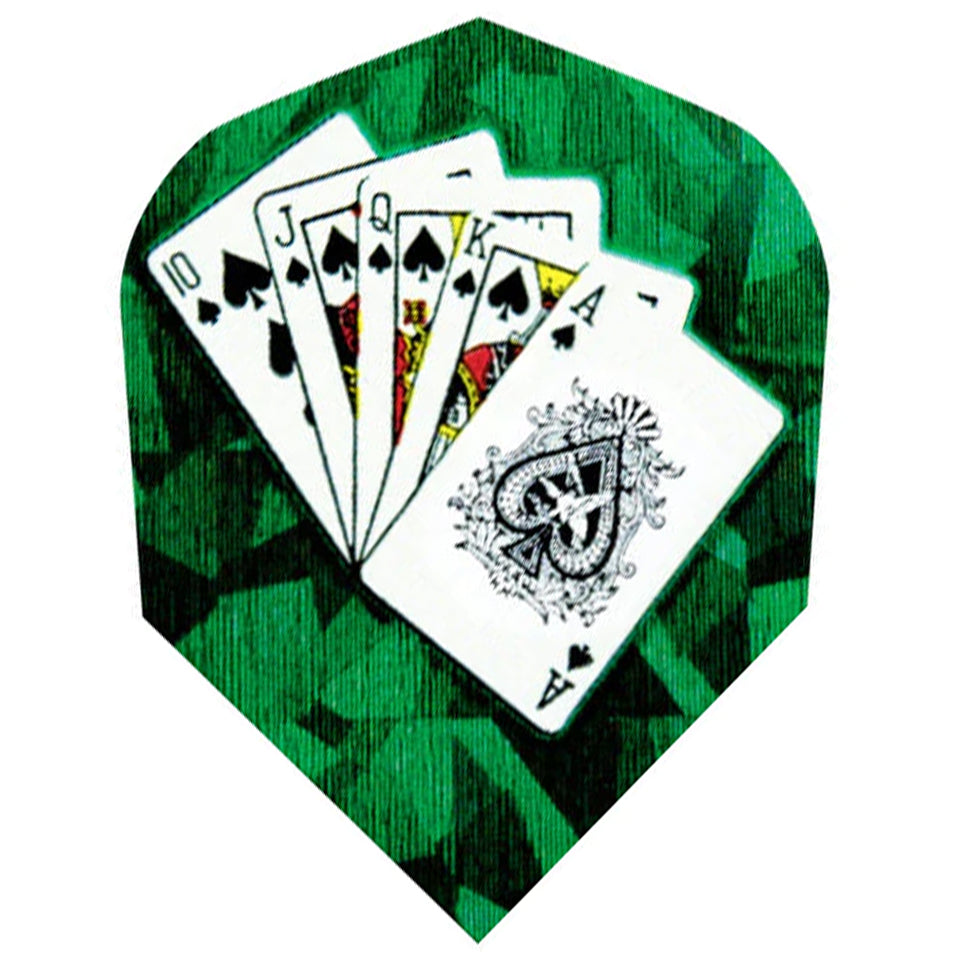 Harrows Hologram Deck of Cards Dart Flights - Shape