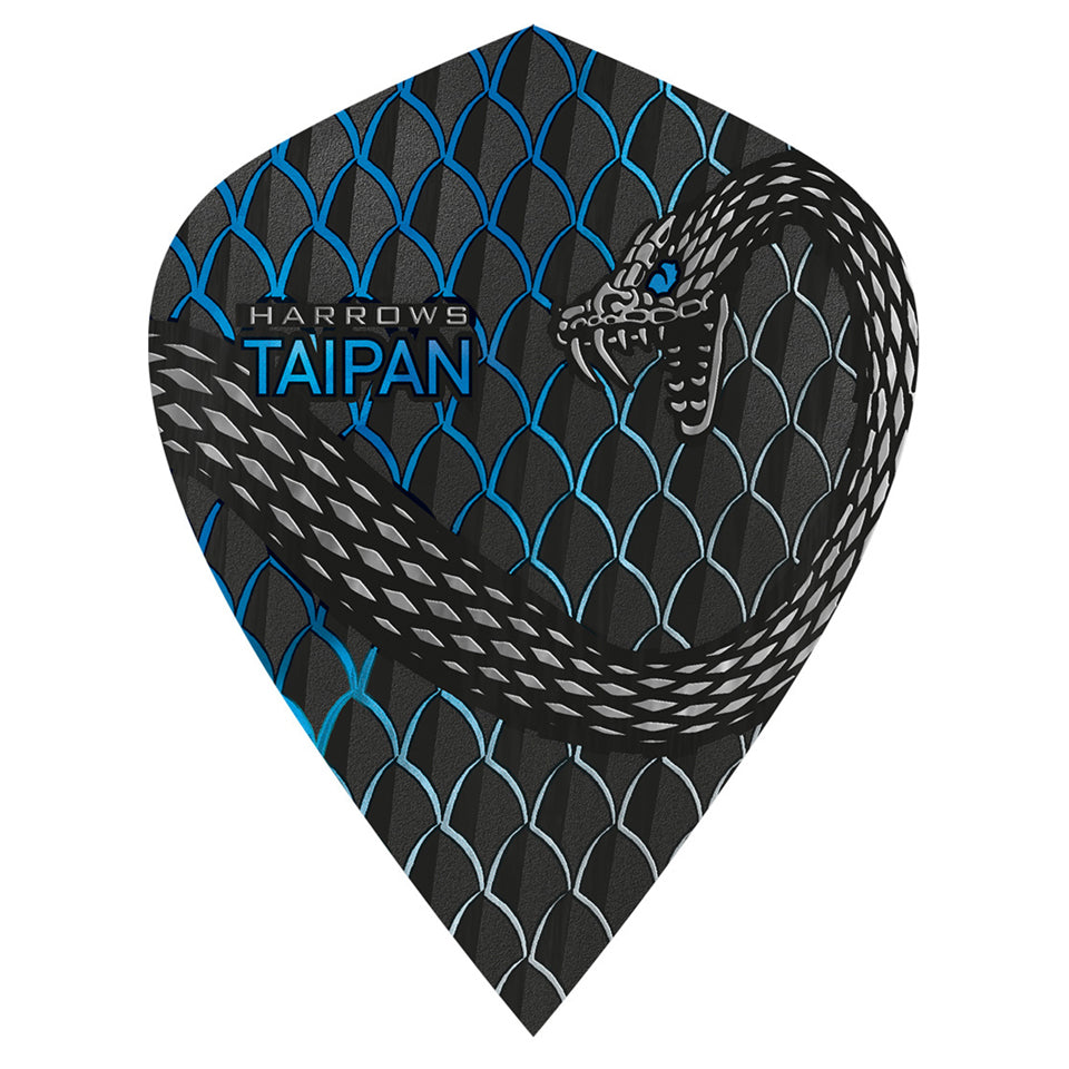 Harrows Taipan Dart Flights -  Kite Blue