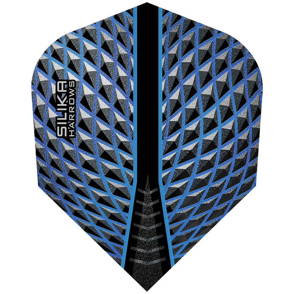 Harrows Silika Dart Flights - Standard Aqua