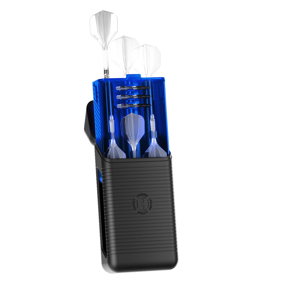 Harrows Vault Dart Case - Blue