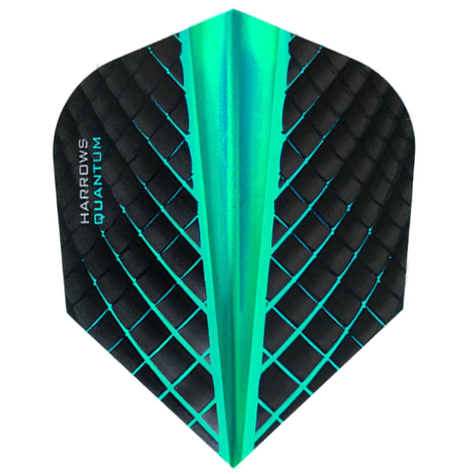 Harrows Quantum Dart Flights - Shape Jade