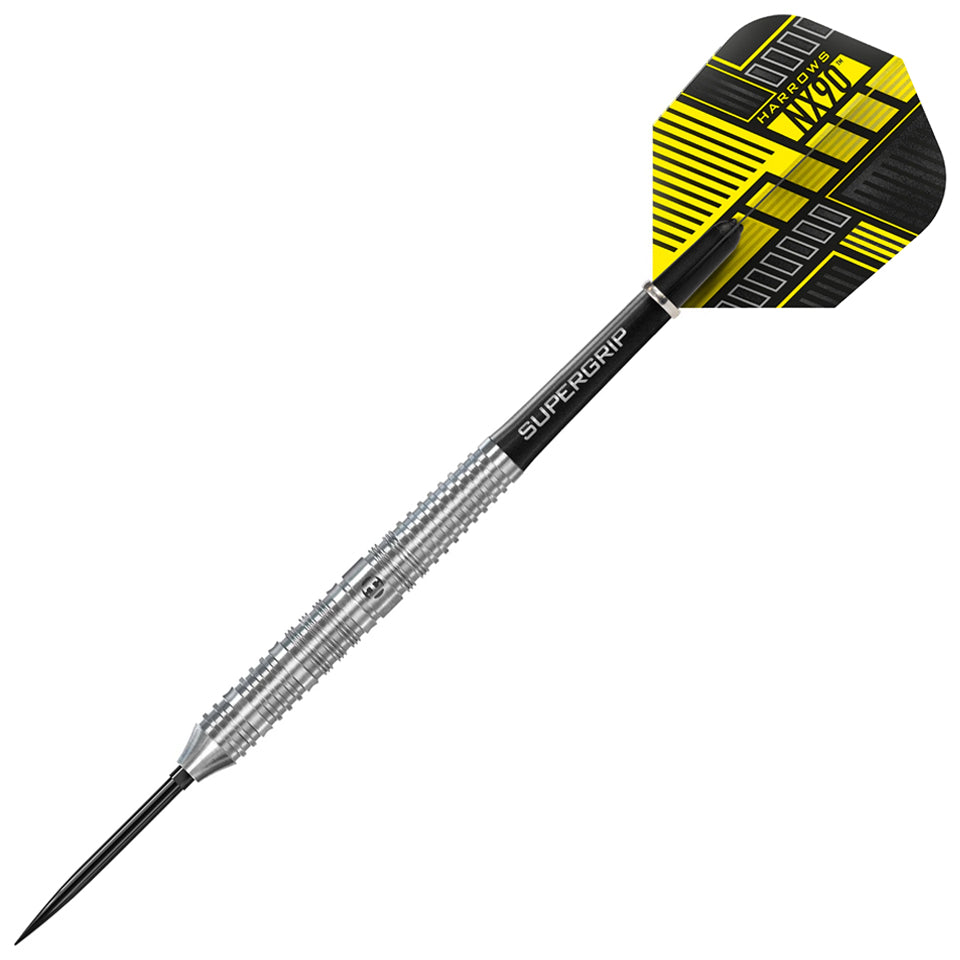 Harrows NX90 Parallel Quick Point Steel Tip Darts - 23gm