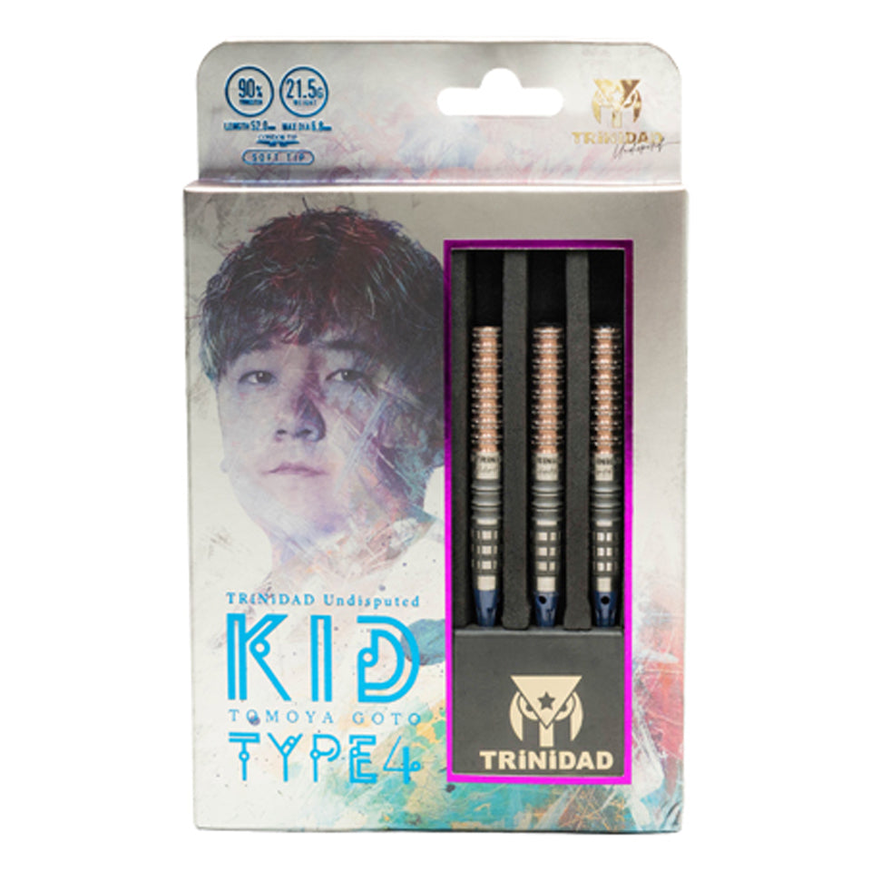 Trinidad Undisputed Kid 4 Soft Tip Darts - 21.5gm
