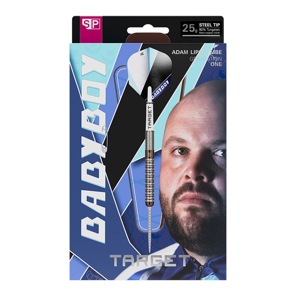 Target Adam Lipscombe Swiss Point Steel Tip Darts - 25gm